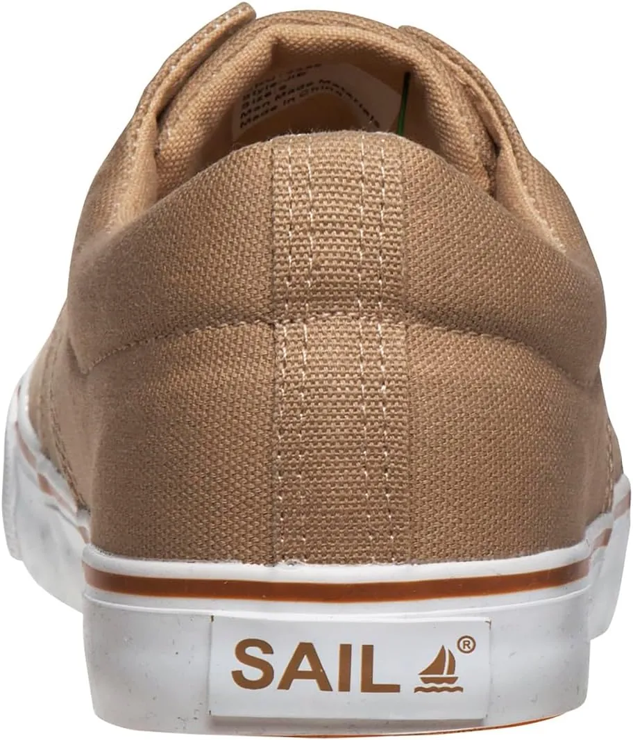 Sail Men's Canvas Tennis Shoes Boating, Beach, Summer Casual Sneakers