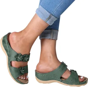 Sandals for Women Dressy, Women's Comfy Orthotic Sandals Orthopedic Sandals Summer Arch Support Slide Sandals