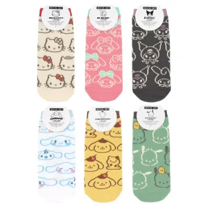 Sanrio Characters Friends Face Socks