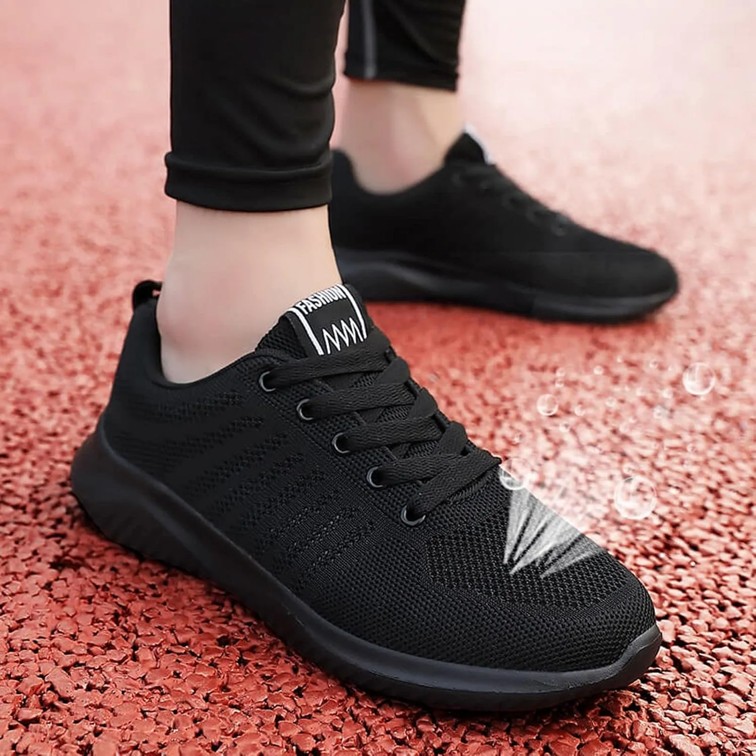 SBGMoSJ Walking Sneakers for Women 2023 with High Arch Slip On Sneakers for Women Size 10.5 Womens Athletic Shoes Size 11 Wide Platform Sneakers for Women Wide Zapatos Negros para Mujer Altos