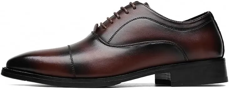 Shoes for Men Men's Business Formal Leather Shoes Oxford Orthopedic Shoes Dress Walking Driving Loafers Work Flats