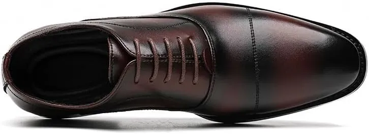 Shoes for Men Men's Business Formal Leather Shoes Oxford Orthopedic Shoes Dress Walking Driving Loafers Work Flats