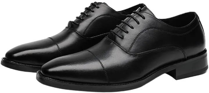 Shoes for Men Men's Business Formal Leather Shoes Oxford Orthopedic Shoes Dress Walking Driving Loafers Work Flats