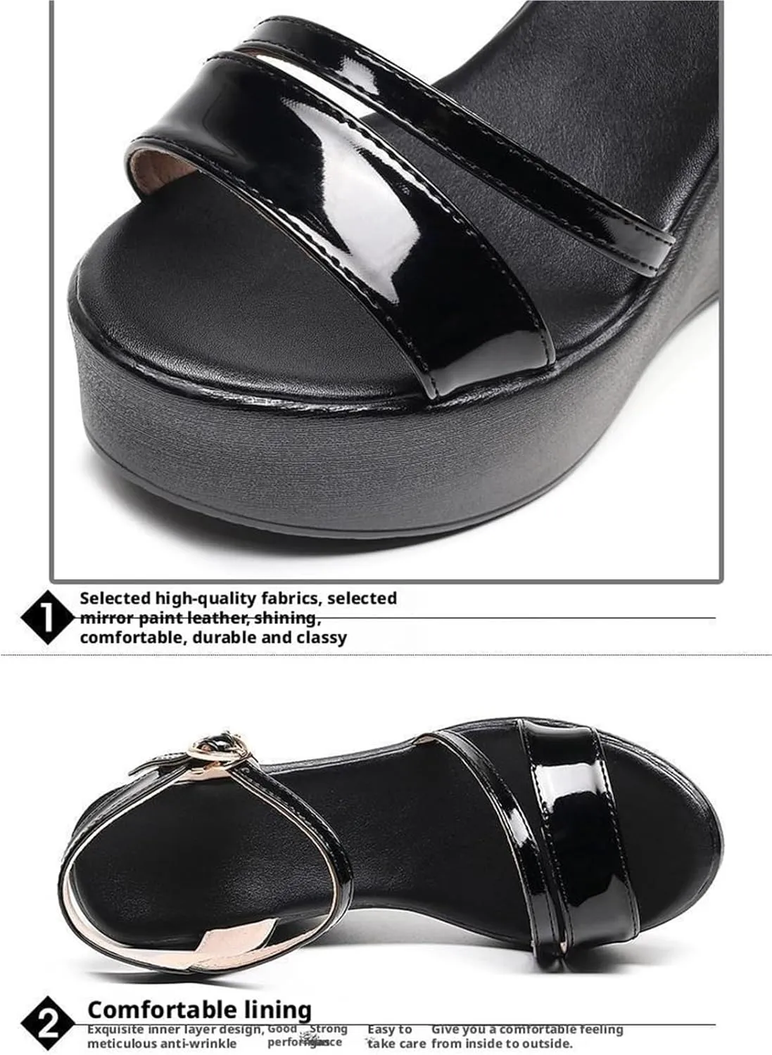Shoes Women's Platform Wedges Sandals Summer High Heels Sandals