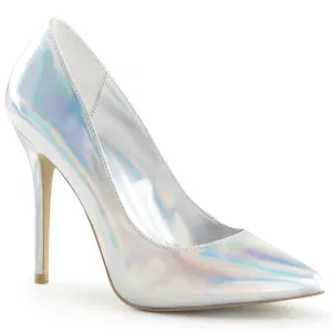 Silver Hologram Classic Stilettos Amuse-20
