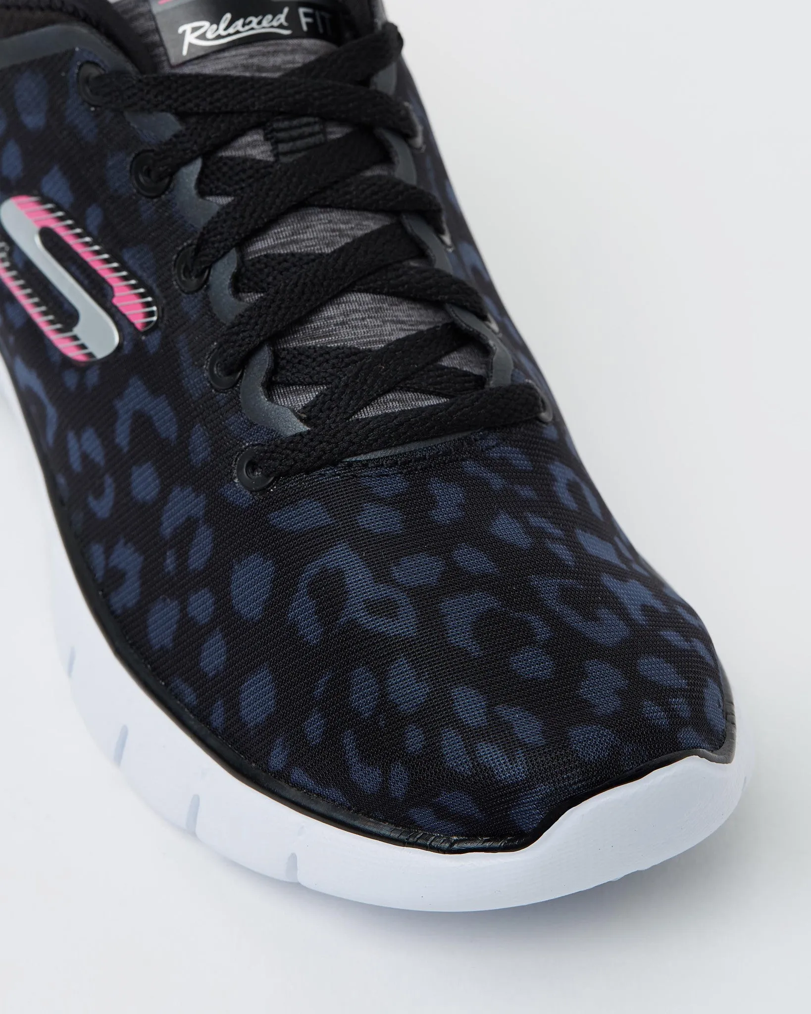 Skechers Flex Power Player Black Leopard
