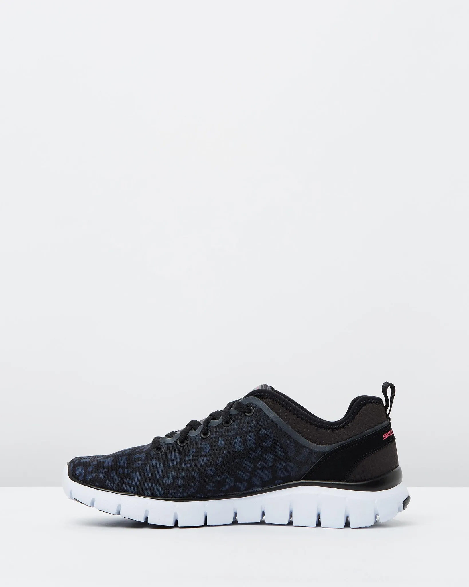 Skechers Flex Power Player Black Leopard