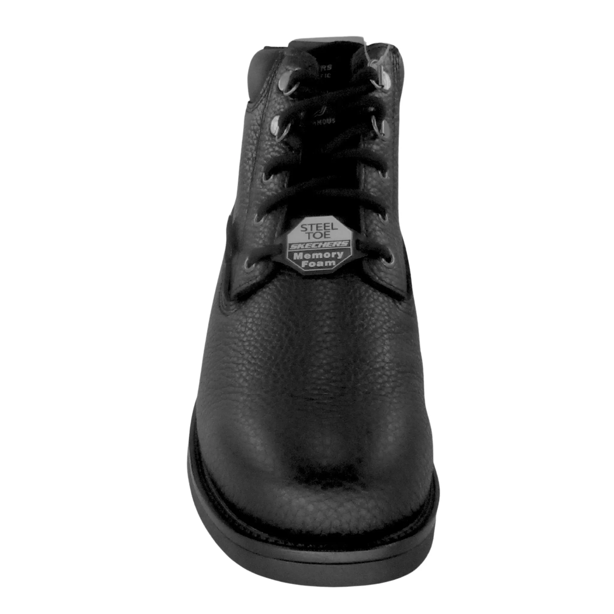 Skechers Women's 108013 Ravlas Black Steel Toe Work Shoes
