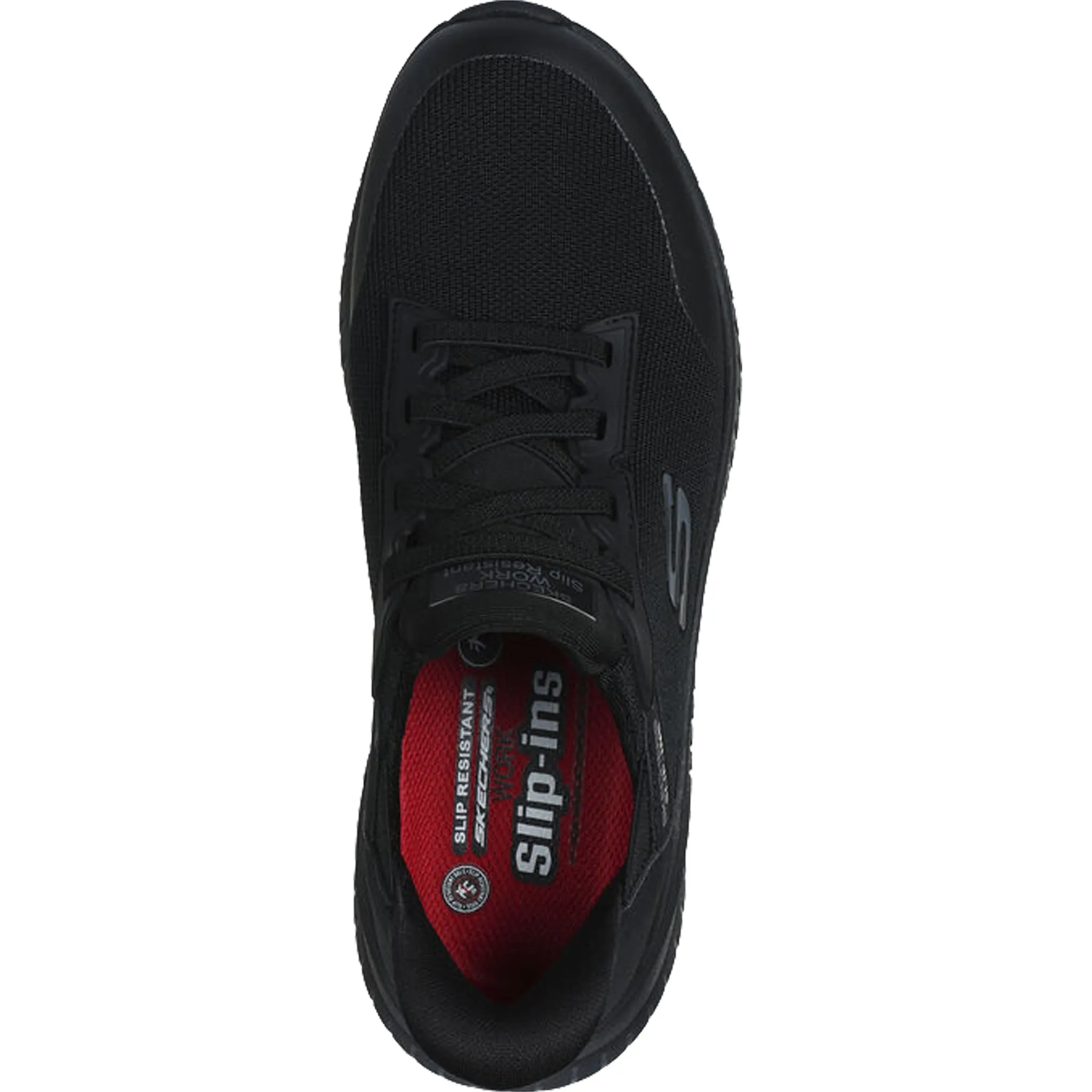 Skechers Women's 108159 Squad Chaos Adelo Slip-Ins Slip Resistant Work Shoes
