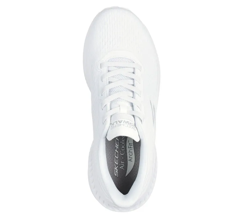 Skechers Women's GO WALK Max Cushioning Arch Fit Roslyn - White