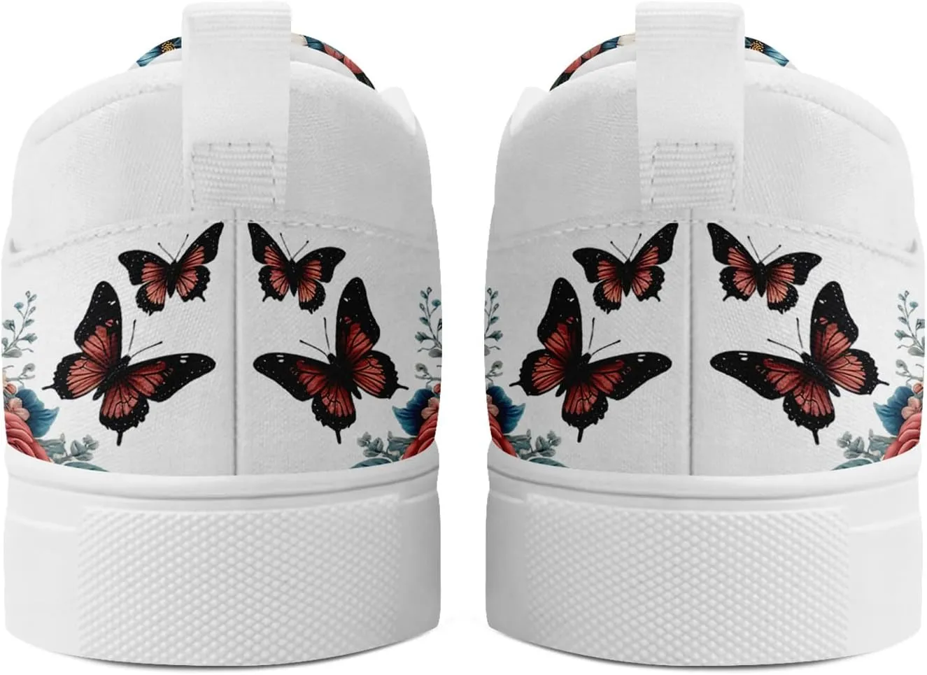 Skull Canvas Slip on Shoes Fashion Sneakers Loafers Casual Walking Shoes for Men Women