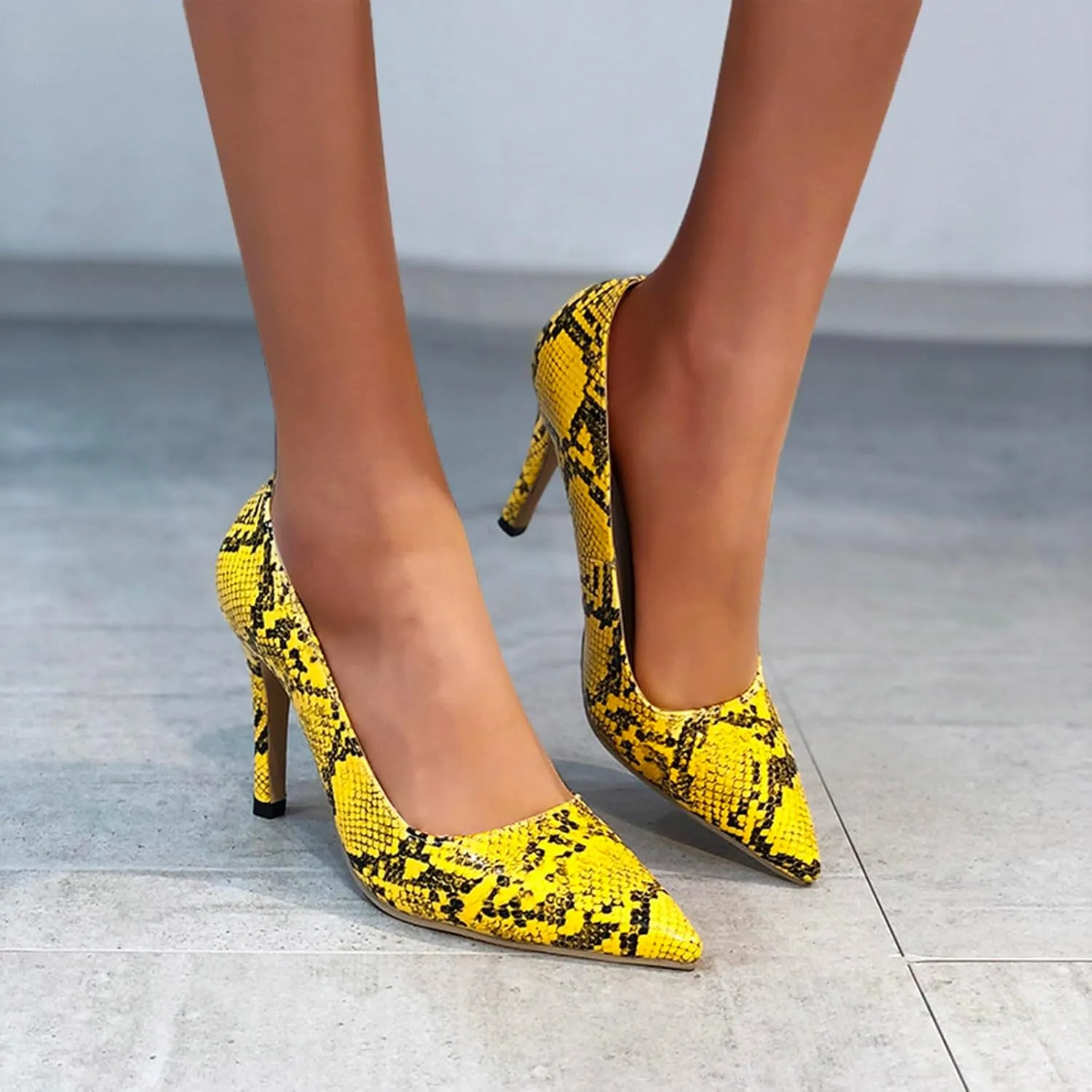 Slip on Elegant Pumps Casual Fashion Heels Outdoor High Breathable Leisure Shoes Women's Slippers Women's high Heels