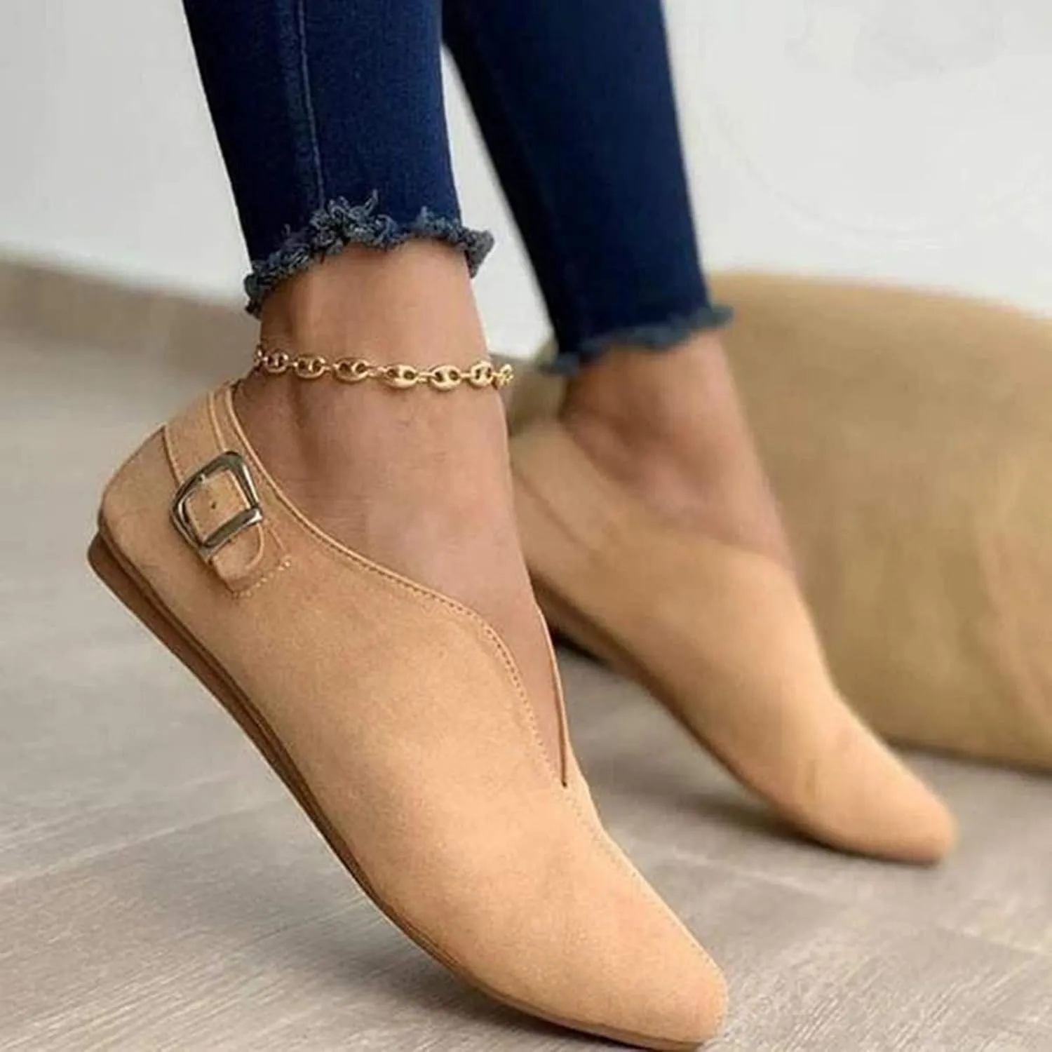 Slip on Shoes Women Comfortable Loafers for Men Wide Toe Box Trendy CasualClosed Head Cute Cozy Christmas Running Shoes Women Nursing Shoes Women