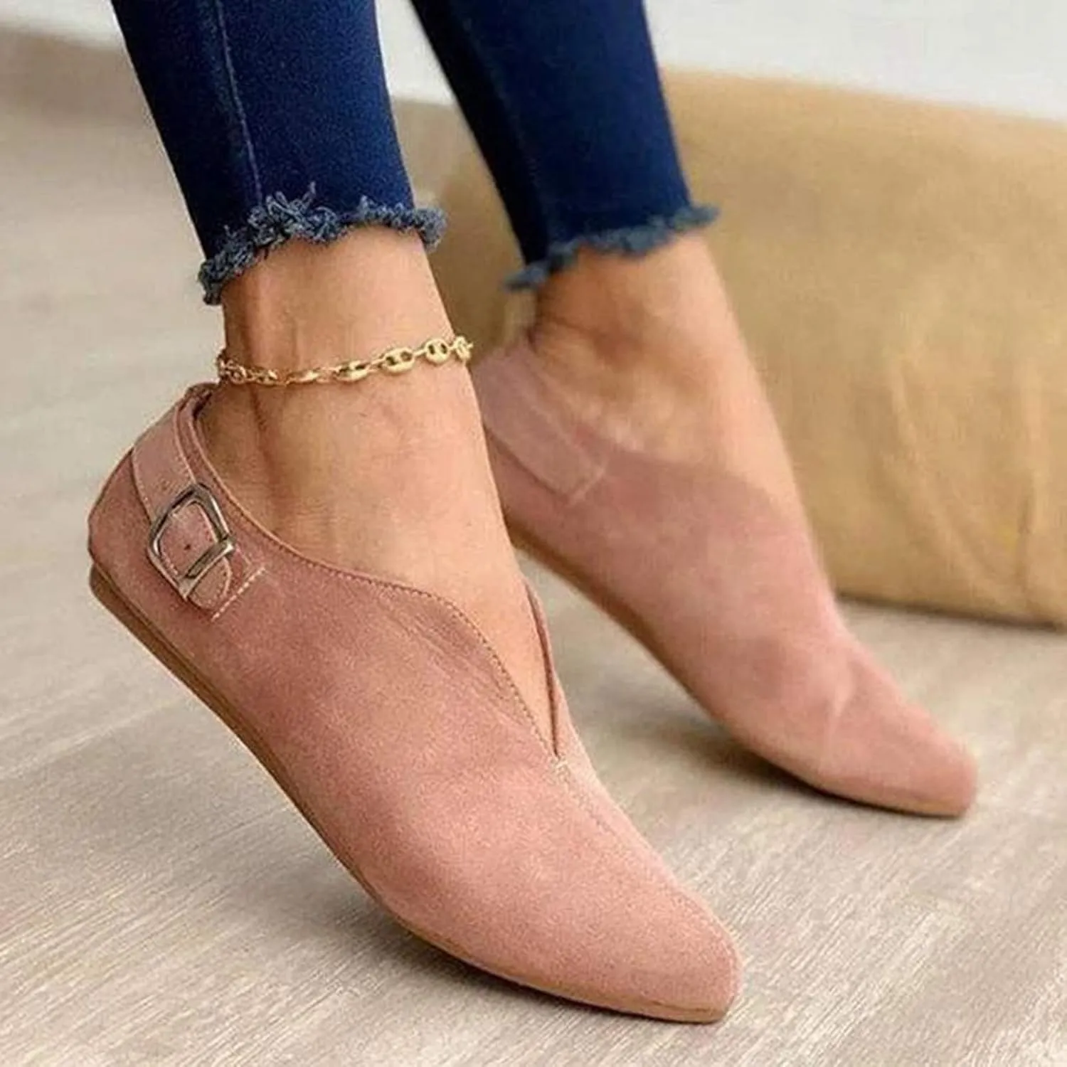 Slip on Shoes Women Comfortable Loafers for Men Wide Toe Box Trendy CasualClosed Head Cute Cozy Christmas Running Shoes Women Nursing Shoes Women