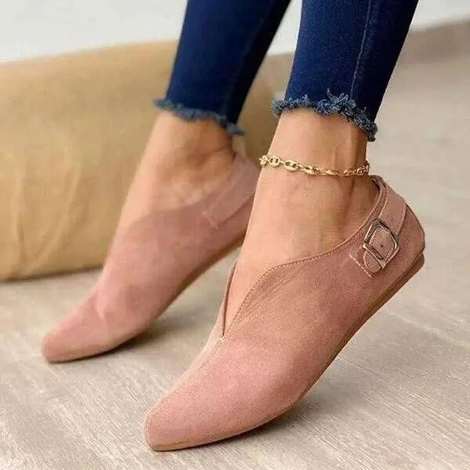 Slip on Shoes Women Comfortable Loafers for Men Wide Toe Box Trendy CasualClosed Head Cute Cozy Christmas Running Shoes Women Nursing Shoes Women