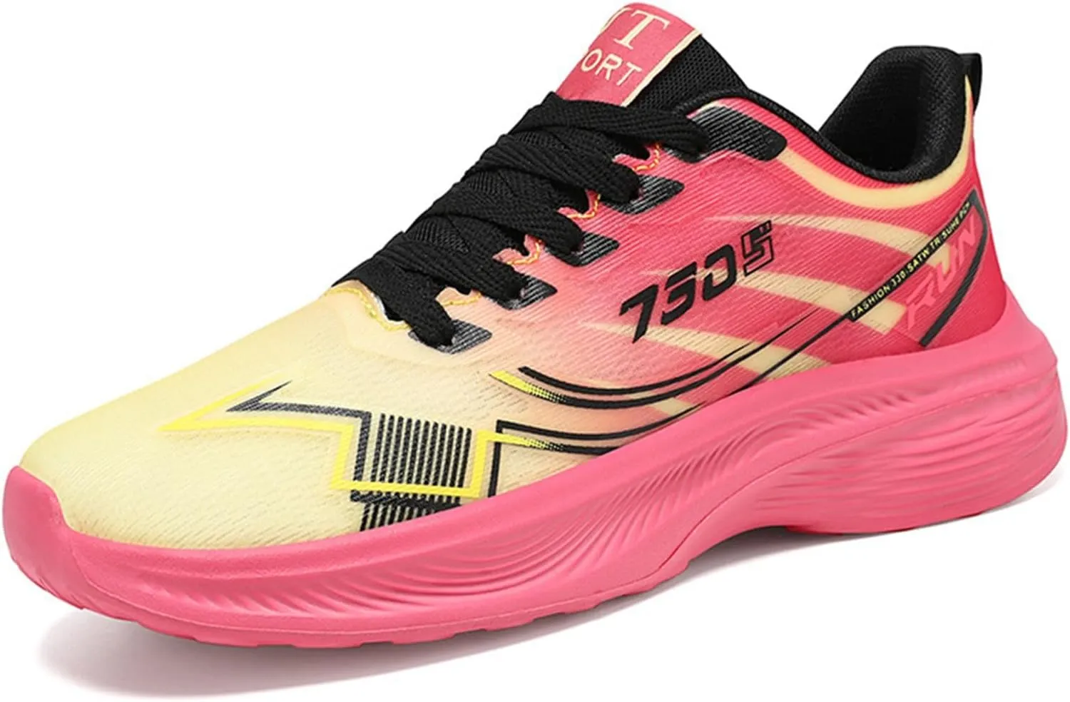 Sneakers for Women Clearance Mens Athletic Shoes Women's White Fashion Sneakers Round Toe Flats Comfortable Women Loafers Comfortable Dress Sneakers Men