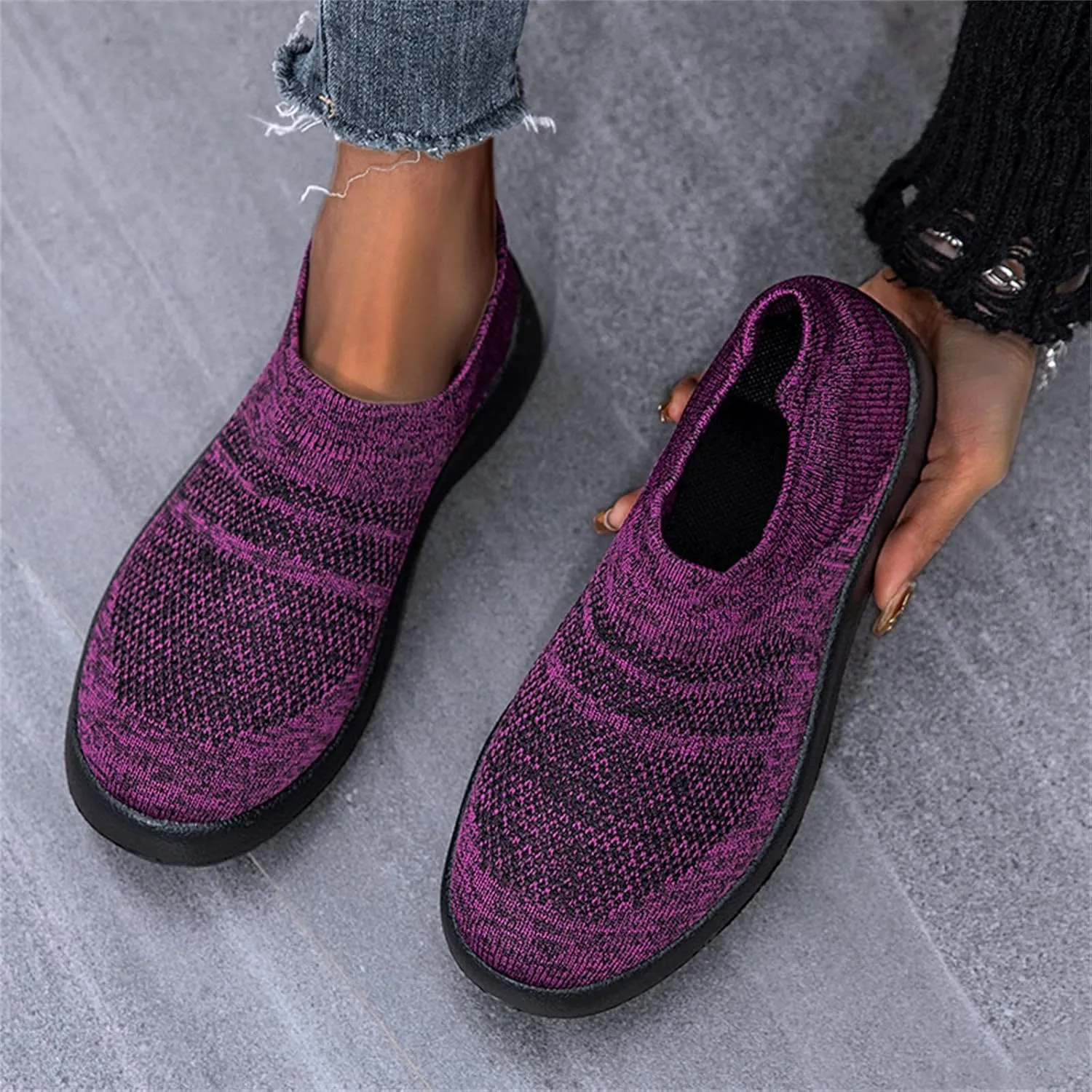 Sneakers for Women Walking Shoes Non Slip Lightweight Womens Tennis Shoes Cute Business Casual Shoes White Sneakers Steel Toe Tennis Shoe Loafers Dress Shoe