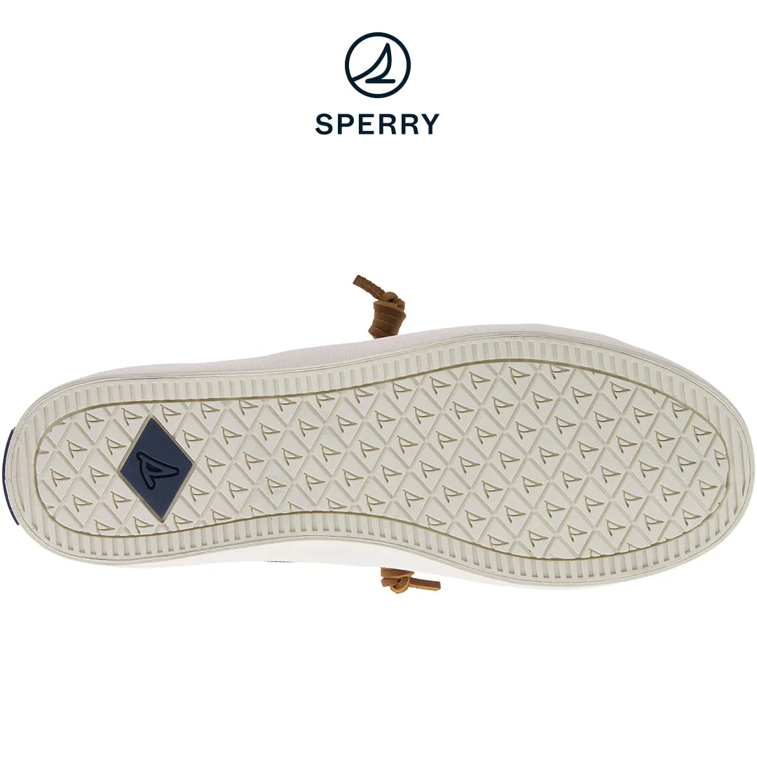 Sperry Women's Crest Vibe Washable Leather Sneakers (Navy)