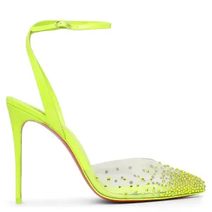 Spikaqueen 100 yellow pumps