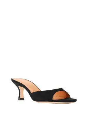 Staud Brigitte Mule in Black