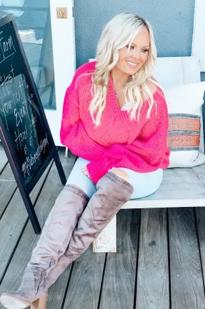 Steph’s Over the Knee Suede Boots