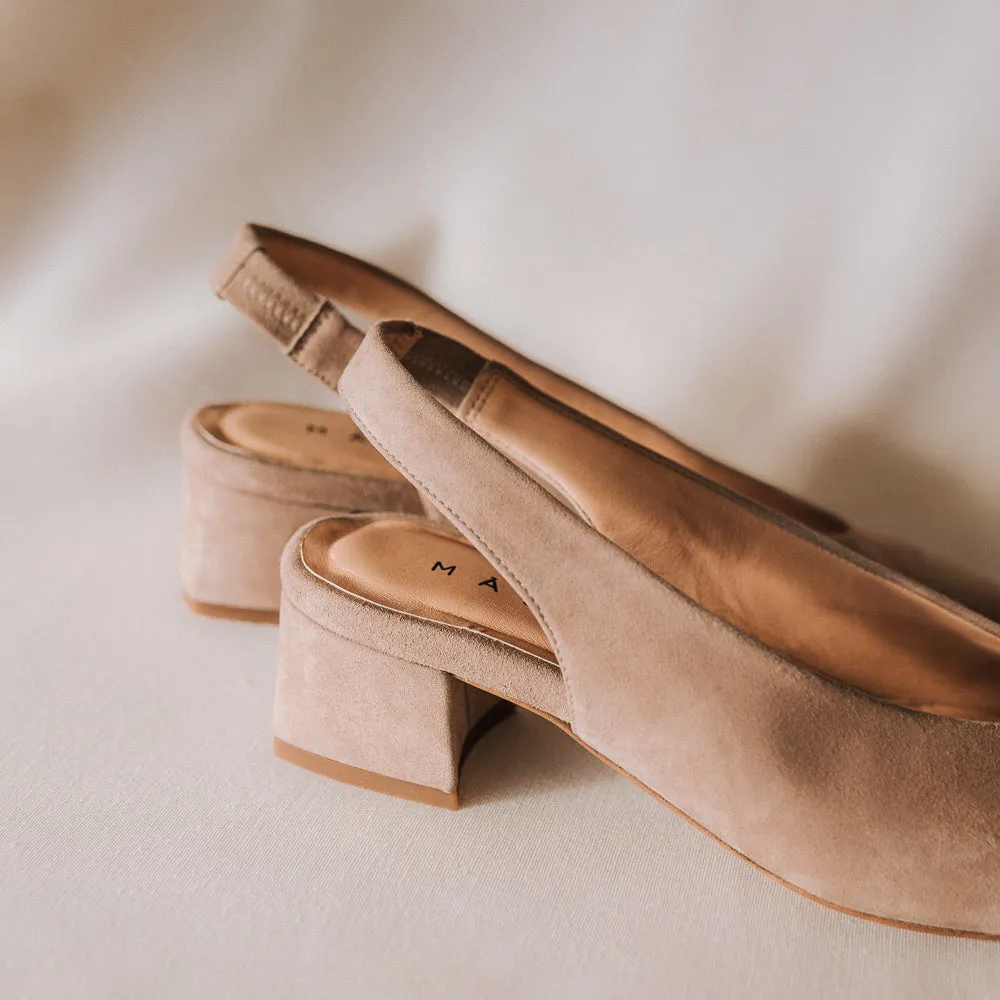 STILETTO GRETA ANTE NATURAL TACÓN 4CM