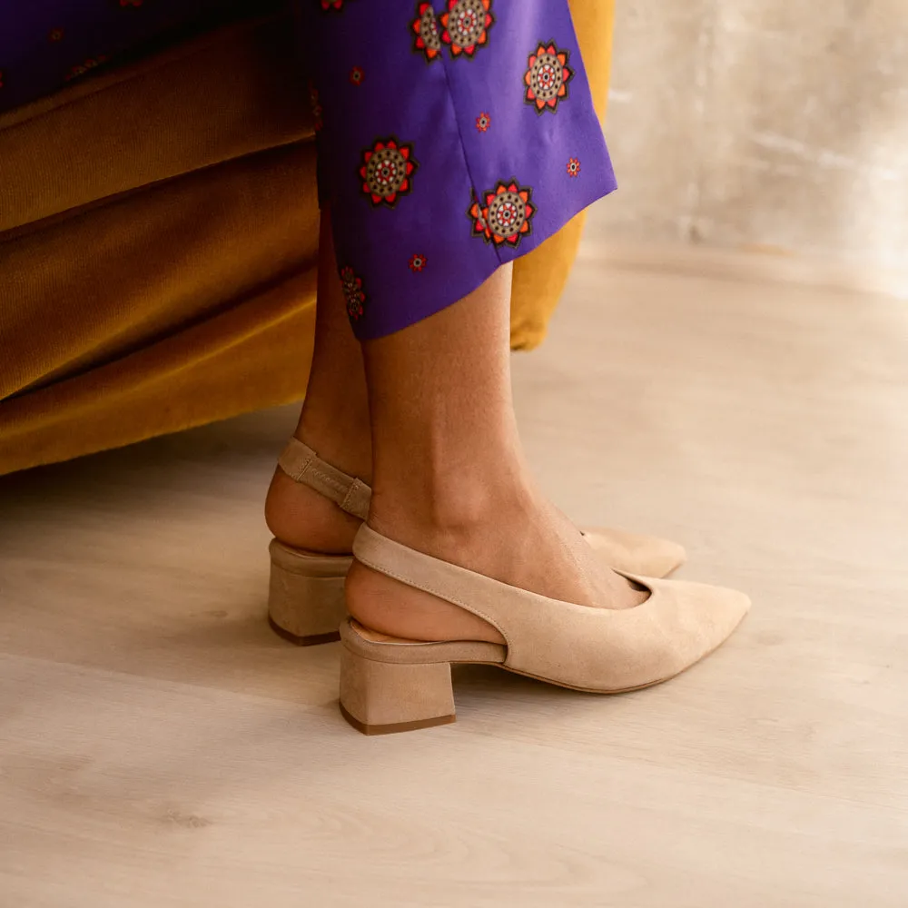 STILETTO GRETA ANTE NATURAL TACÓN 4CM