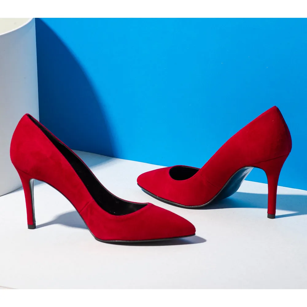 STILETTO VEGA ANTE CEREZA TACÓN 7,9CM