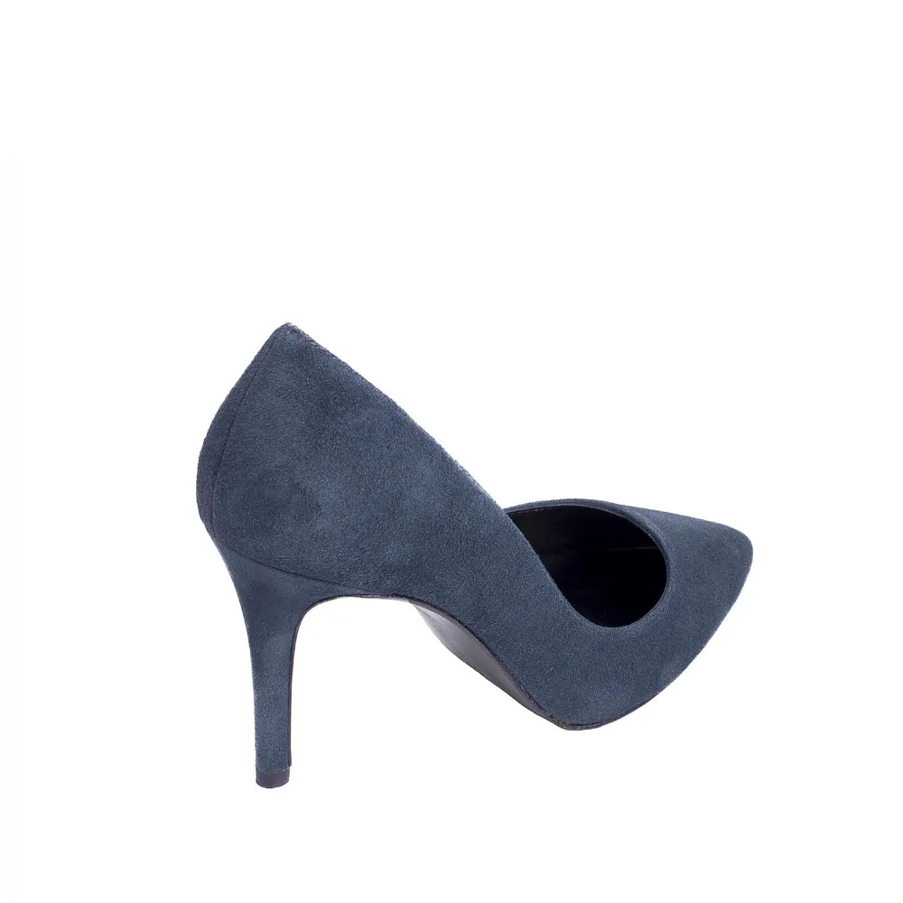 STILETTO VEGA ANTE GRIS OSCURO TACÓN 7,9CM