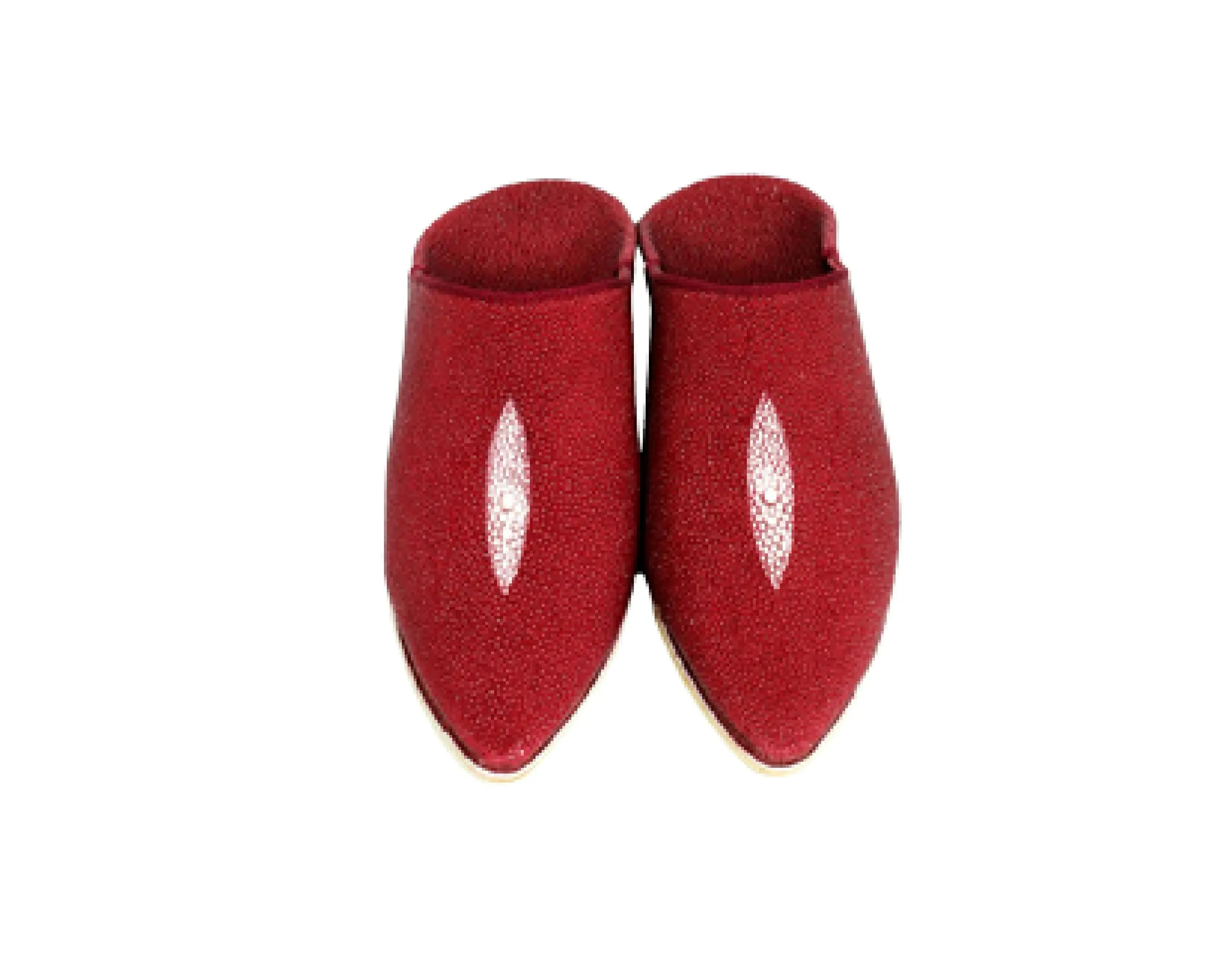 Stingray slippers-Red