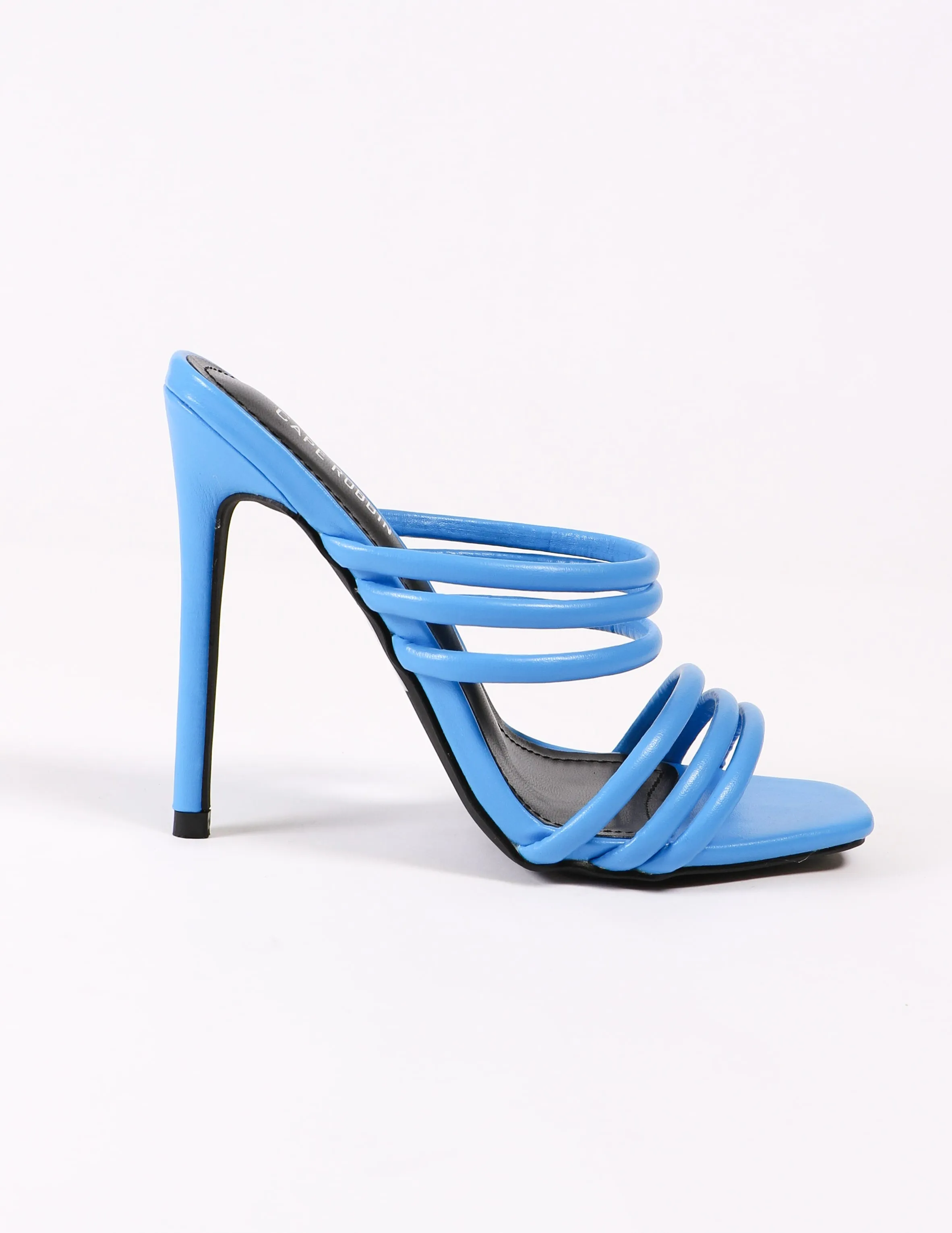 STRAPPY HOUR HEEL - Blue