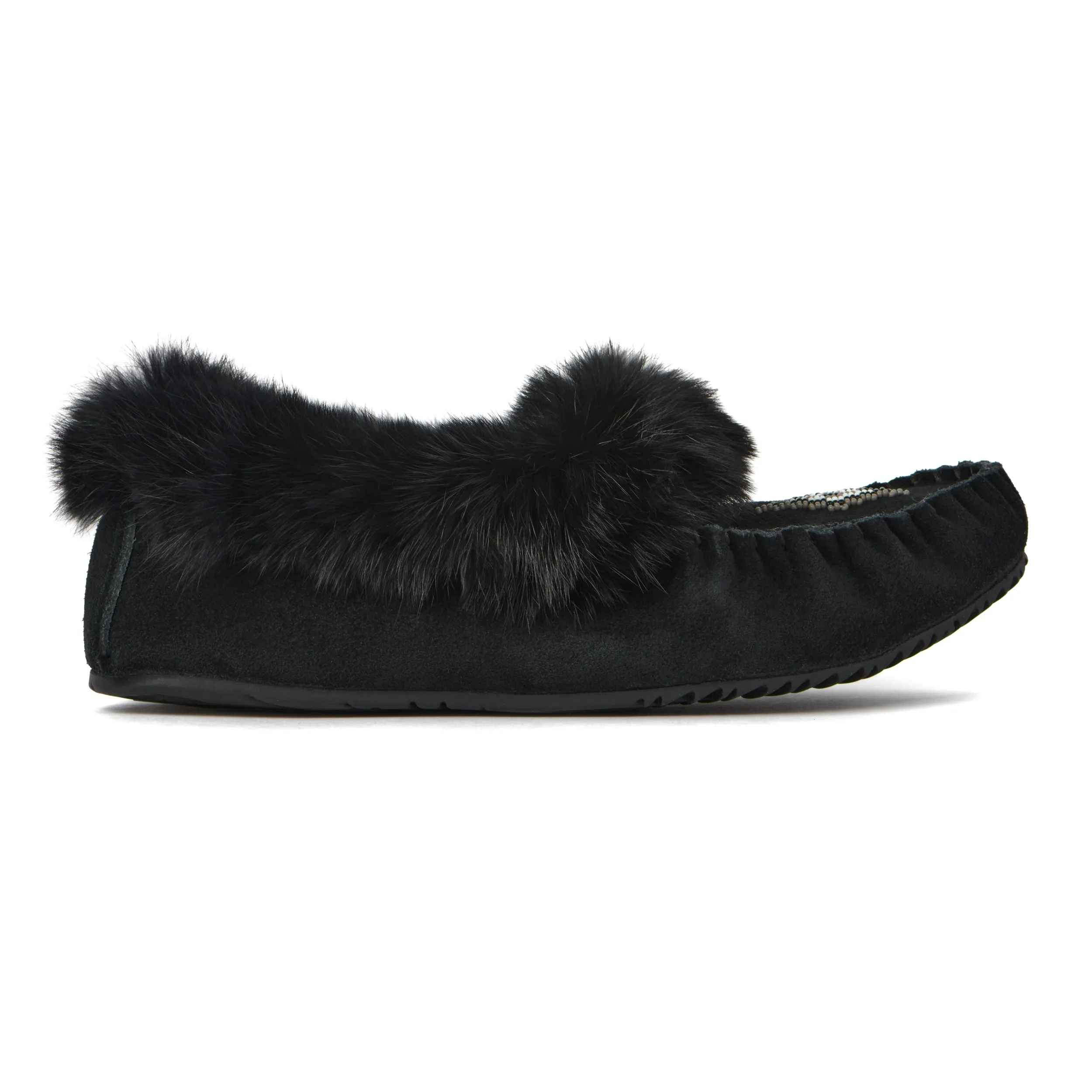 Street Moccasins - Black LAST ONE SIZE 7