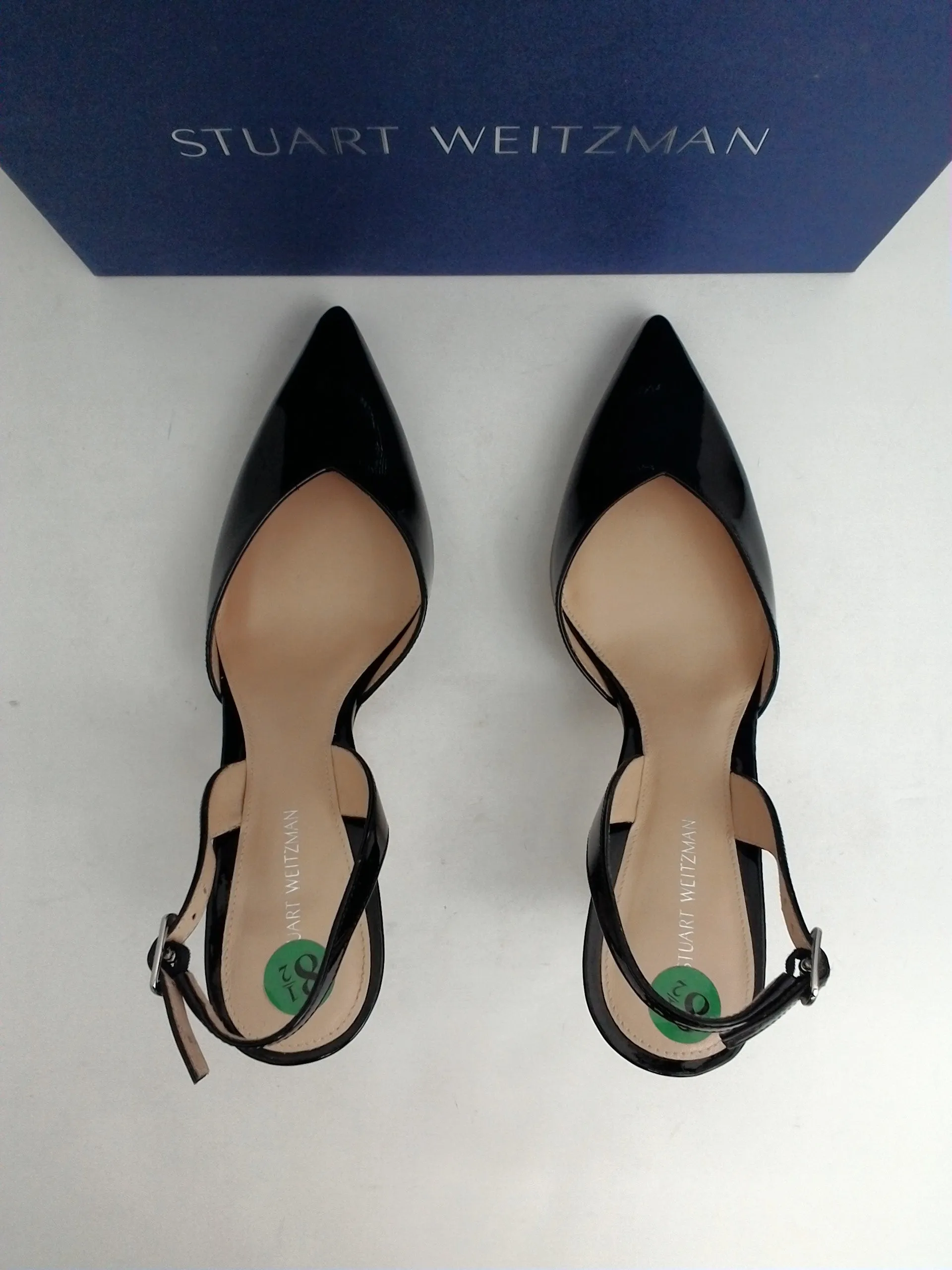 Stuart Weitzman Women's Black Patent Leather Size 8.5 M