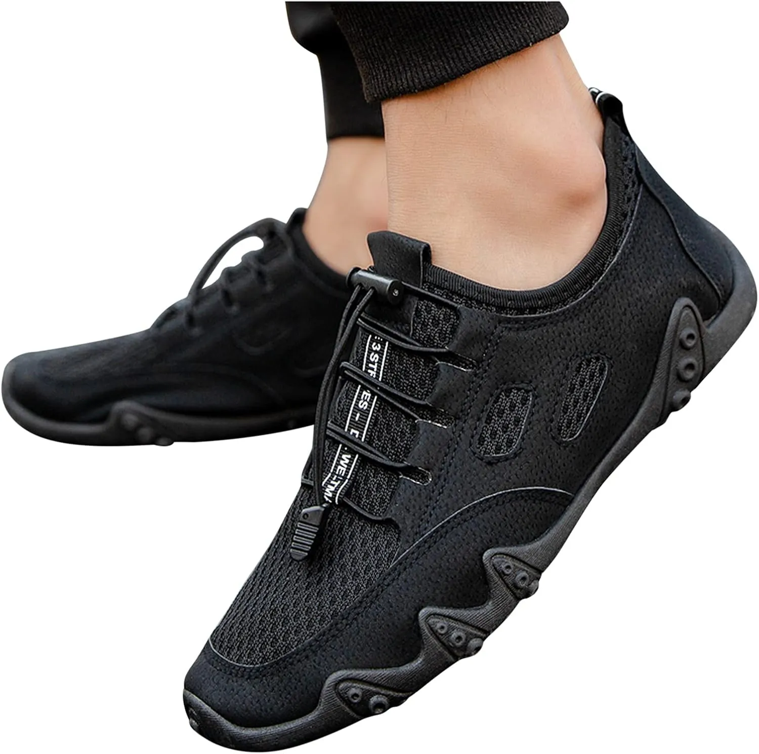 Tennis Shoes Men Mesh Breathable Business Casual Shoes Wedge Sneakers Running Fashion Sneakers Tennis Walking Steel Toe Tennis Shoe Loafers Shoe