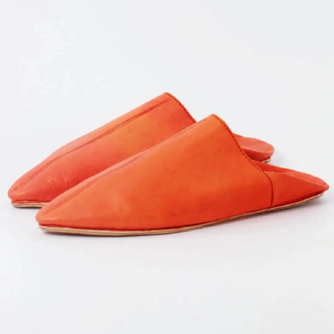 Terracota Unisex Leather Comfortable slippers