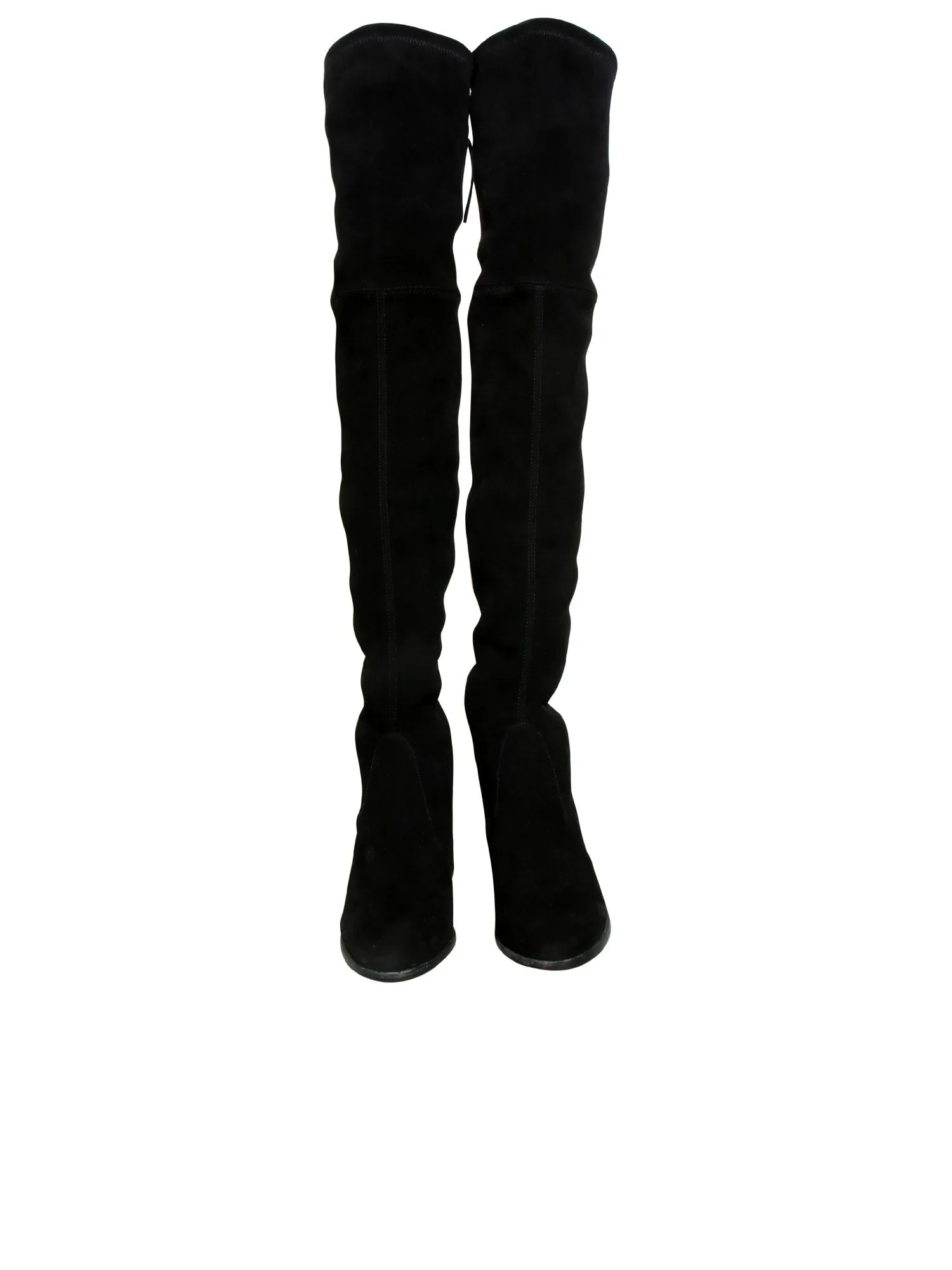 Tieland Over the Knee Stretch Suede Boots
