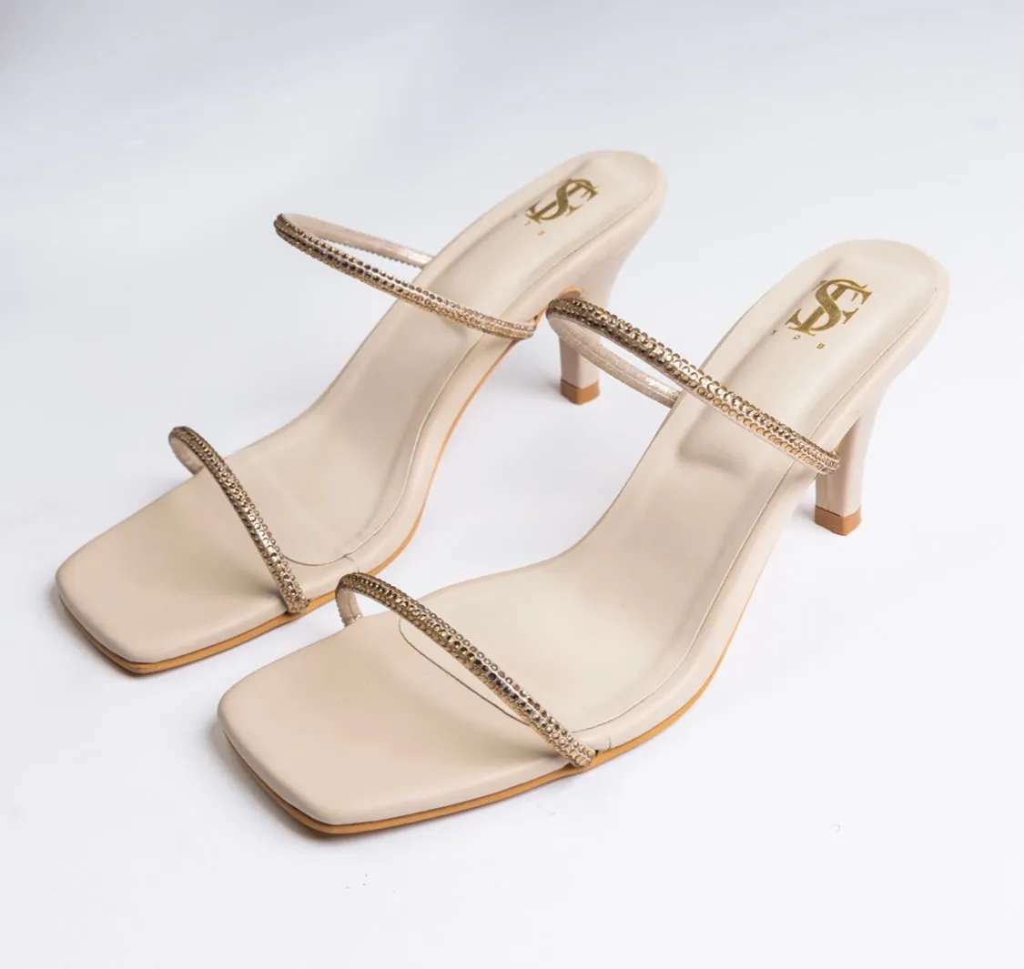 Tinkle Bell Nude Heels