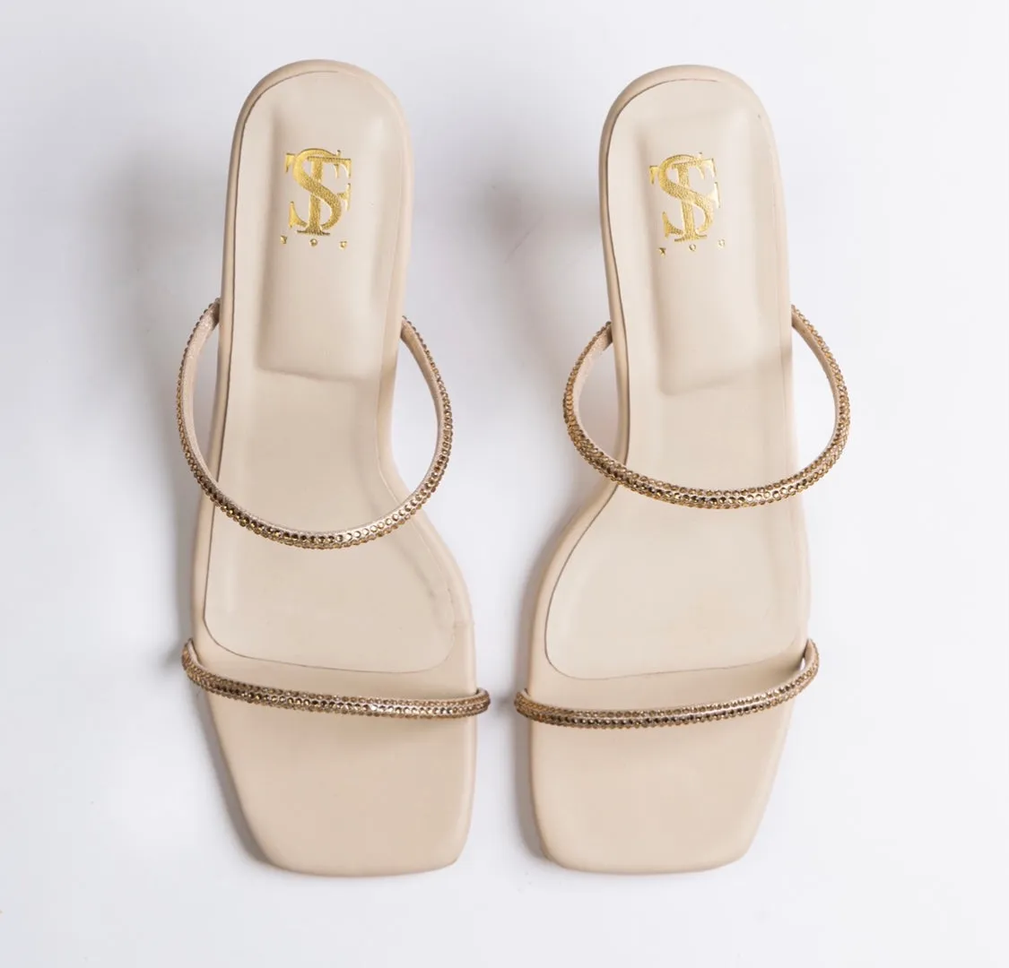 Tinkle Bell Nude Heels