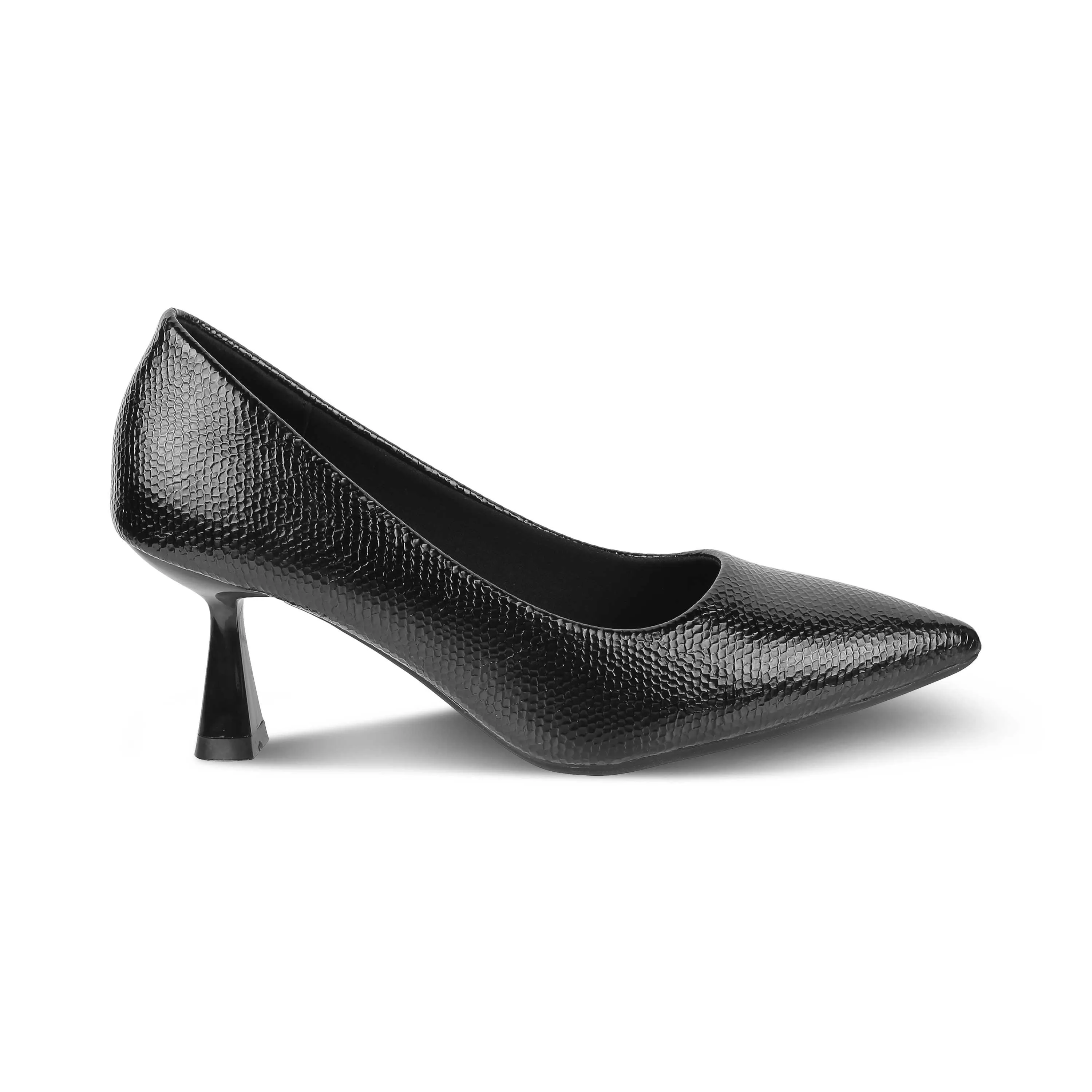 Tresmode Dussel Black Women's Dress Pumps