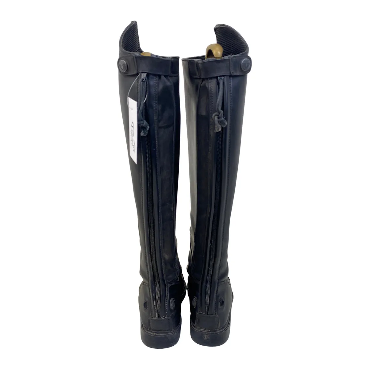 Tuffrider Starter Field Boots in Black - Women's 6 Wide/Reg