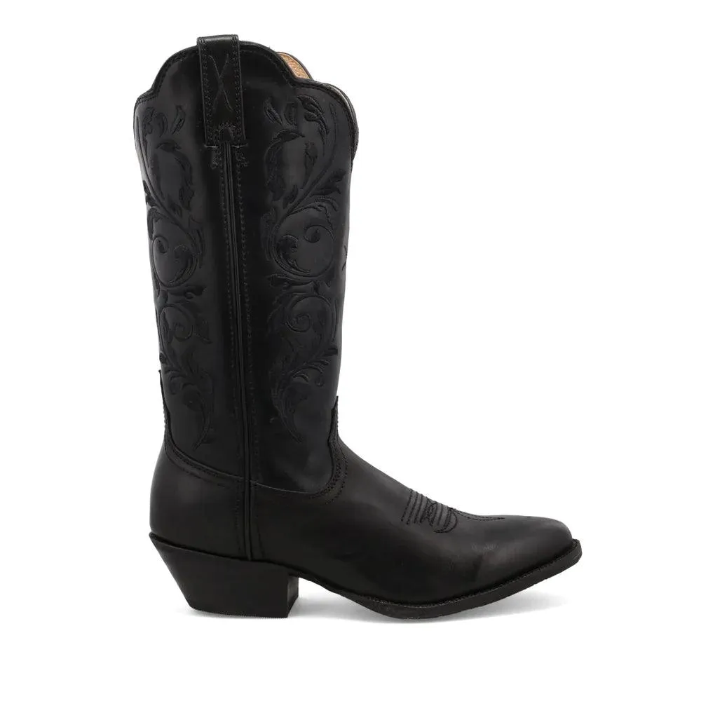 Twisted X Women's 12" Western Black Round Toe Boot WWT0038