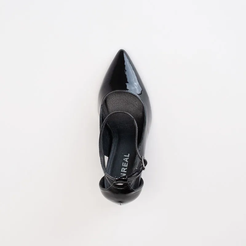 Unreal Women Cut Out Ankle Strap Heel _ 155545