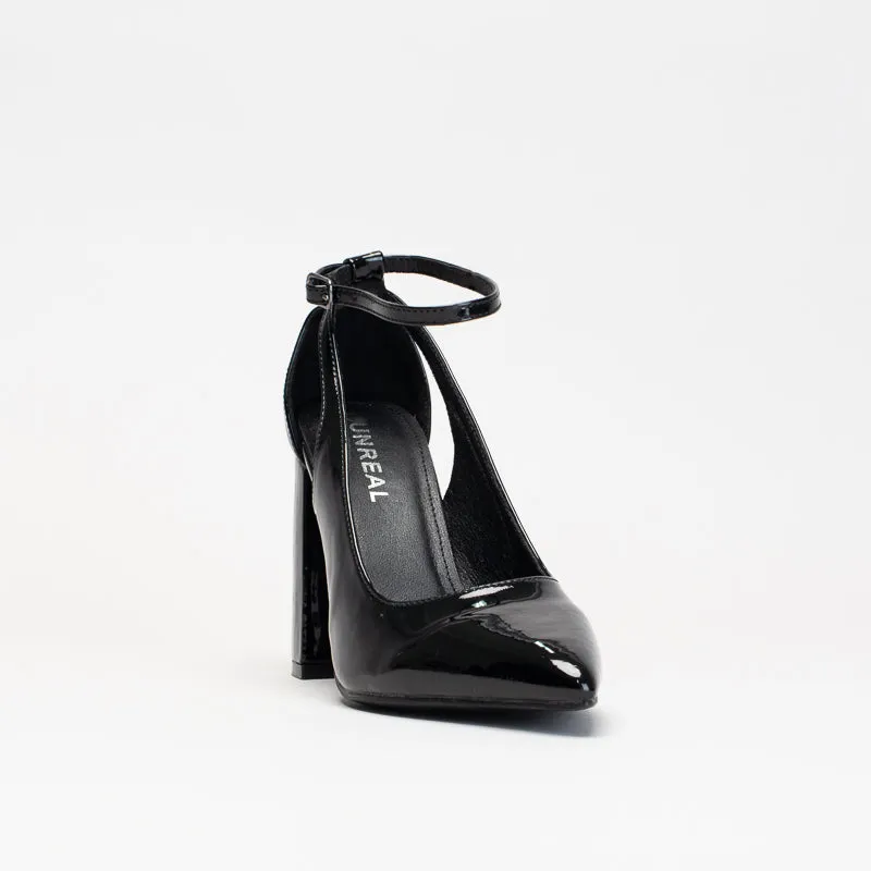 Unreal Women Cut Out Ankle Strap Heel _ 155545