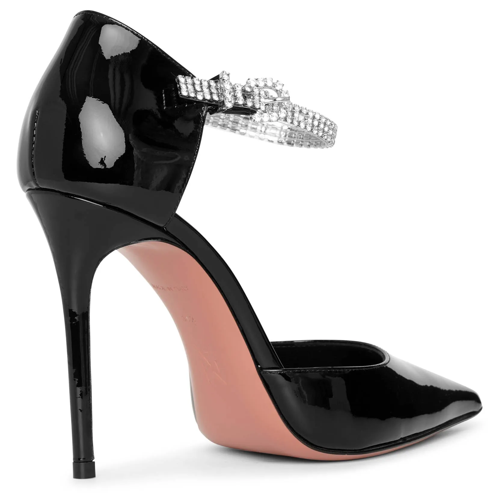 Ursina embellished patent leather pumps