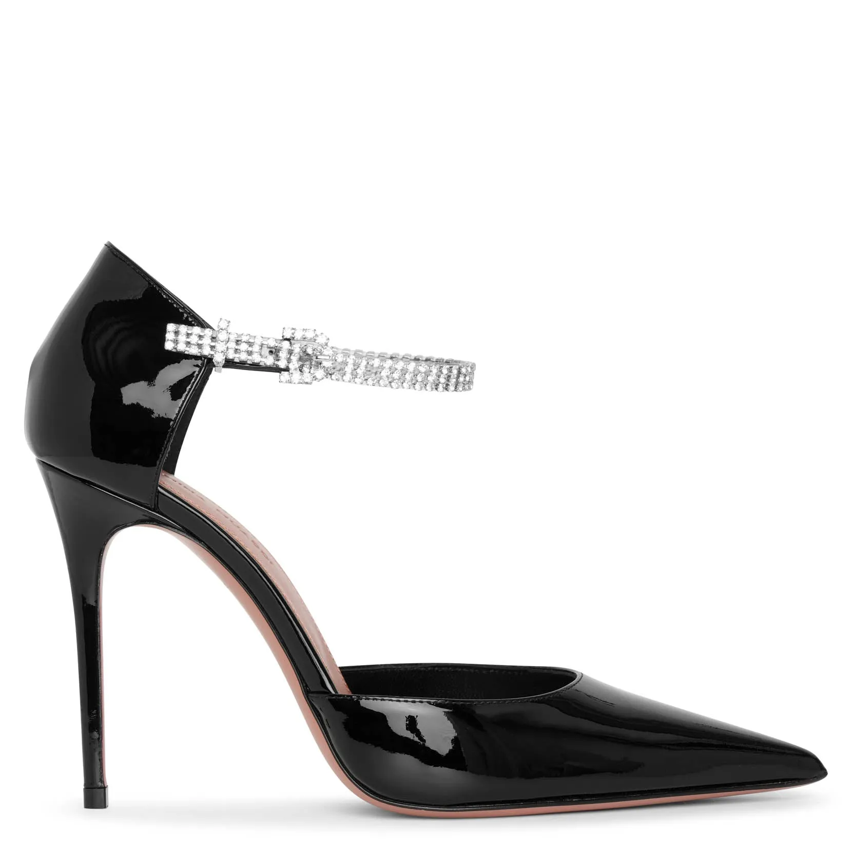 Ursina embellished patent leather pumps