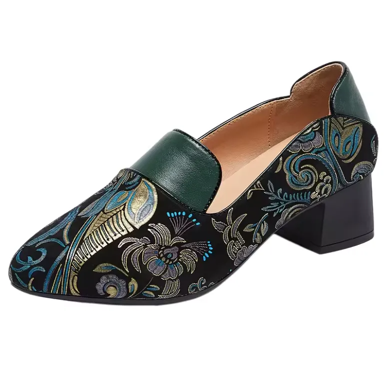 USS Shoes Adela Women's Leather Dress Pumps