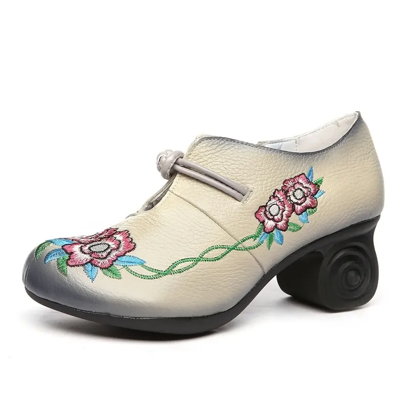 USS Shoes Aleida Women's Embroidery Pumps Shoes