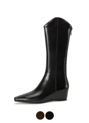 USS Shoes Elma Women's Leather Knee High Boots