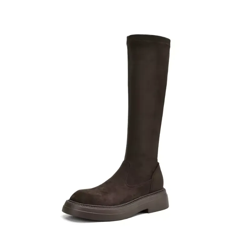 USS Shoes Milagros Women's Knee High Stretch Fabric Boots