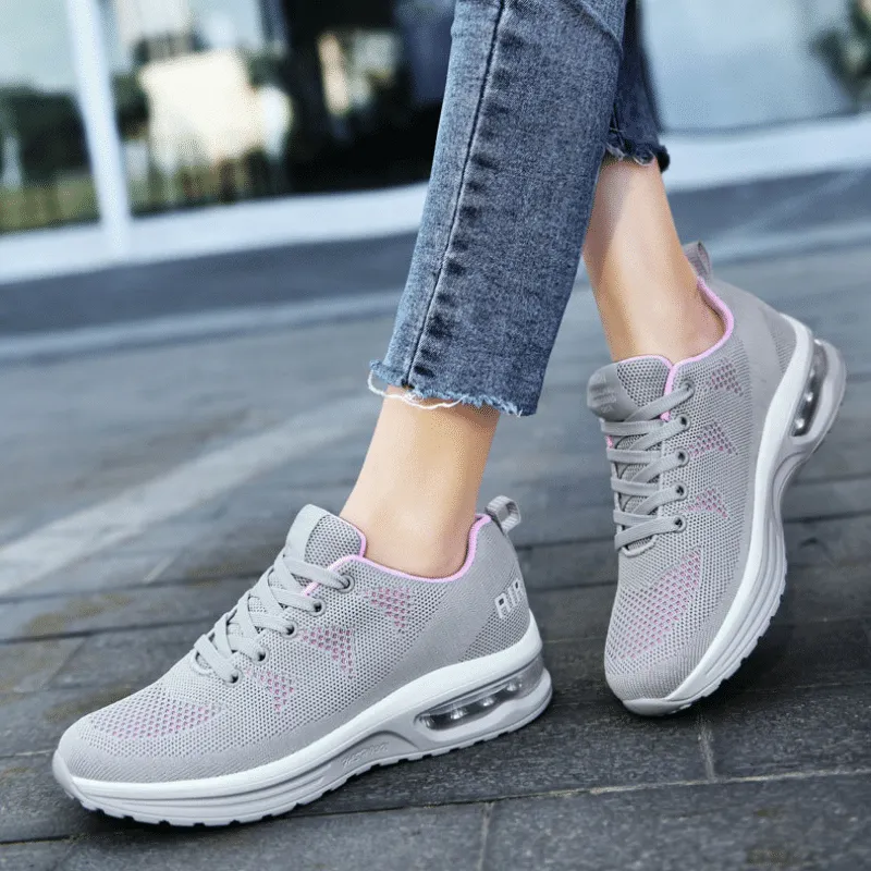 Vanccy_ Women's Walking Orthopedic Tennis Shoes Running Sneakers Gym Shoes